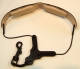 S Cebulla short 52 cm black with wide adjuster and fibre hook
